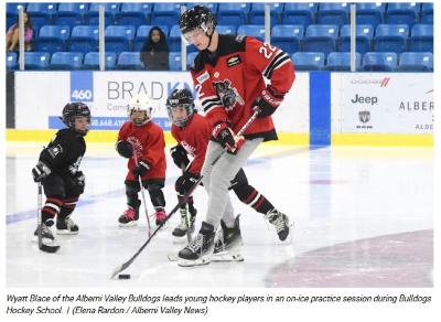 Bulldogs' Wyatt Blace earns 2024 I-SPARC premier's award nomination