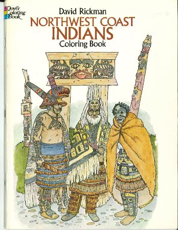 Northwest Coast Indians Coloring Book