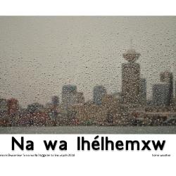 Na wa lhélhemxw - Weather Flashcards