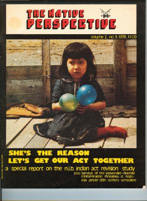The Native Perspective, Volume 2, Number 9