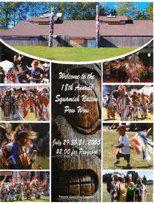 Welcome to the 18th Annual Squamish Nation Pow Wow