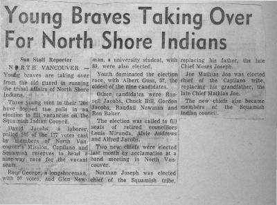 Young Braves Taking Over For North Shore Indians