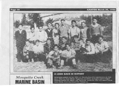 Mosquito Creek Marine Basin: A Look Back in History
