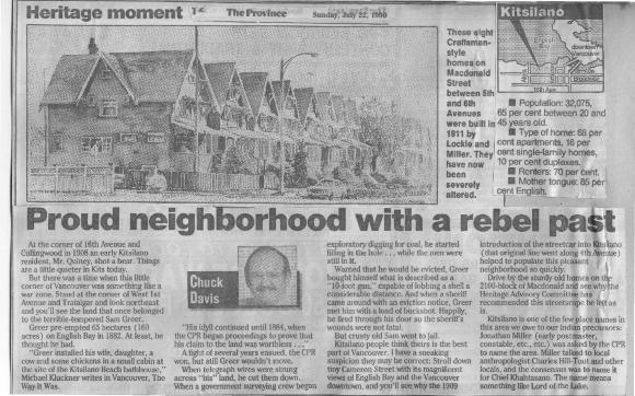 Proud neighbourhood with a rebel past