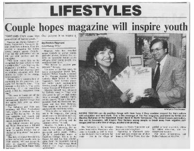 Couple hopes magazine will inspire youth