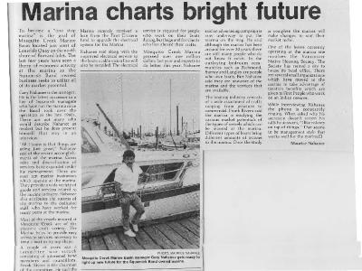 Marina charts bright future