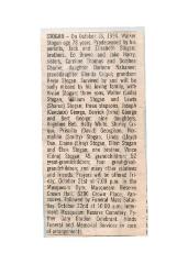 [Obituary for Walker Stogan]