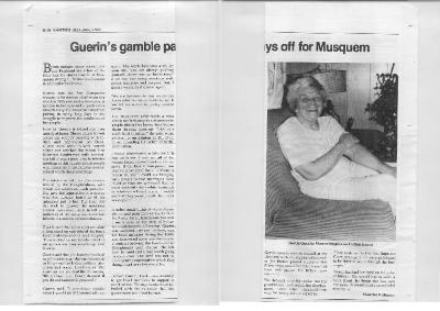Guerin's gamble pays off for Musqueam