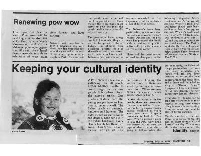 Renewing pow wow