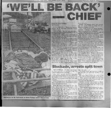 We'll be back' - Chief