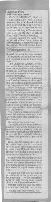 ["Chateauguay residents angered by a Mohawk blockade..."]