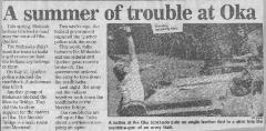 A summer of trouble at Oka