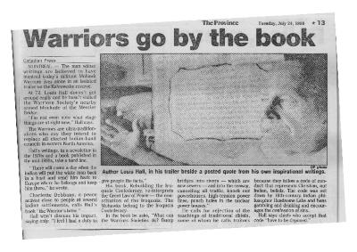 Warriors go by the book