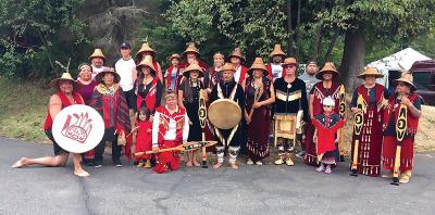 Squamish Ocean Canoe Family returns to Music on the Landing today (Saturday)