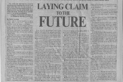 Laying Claim to the Future