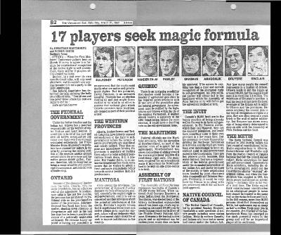 17 players seek magic formula