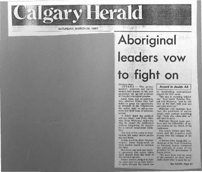 Aboriginal leaders vow to fight on