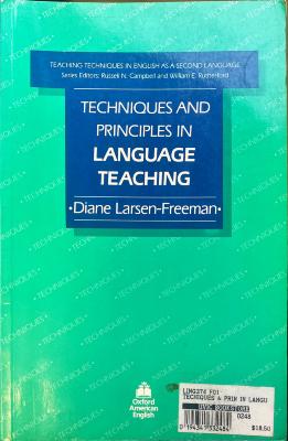 Techniques and Principles in Language Teaching