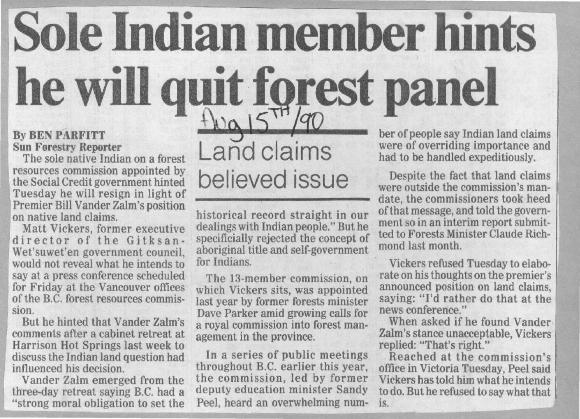 Sole Indian member hints he will quit forest panel