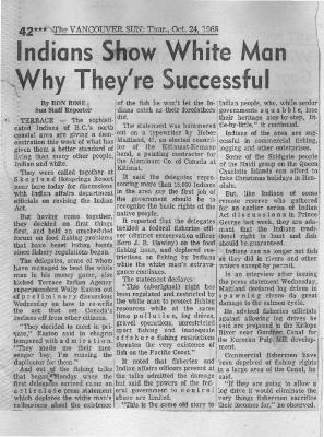 Indians Show White Man Why They're Successful