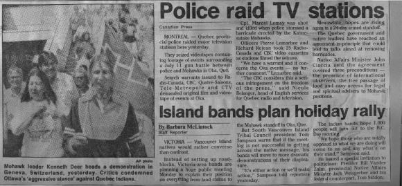Island bands plan holiday rally