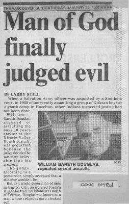 Man of God finally judged evil