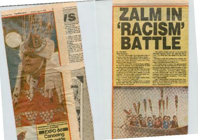 Zalm in 'Racism' Battle