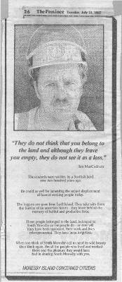 "They do not think that you belong to the land and although they leave you empty, they do not see it as a loss."