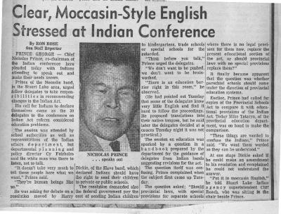 Clear, Moccasin-Style English Stressed at Indian Conference