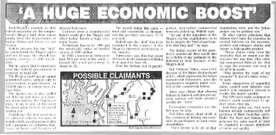"A Huge Economic Boost"