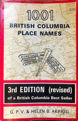 1001 British Columbia Place Names