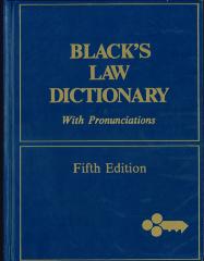 Black's Law Dictionary With Pronunciations