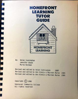 Homefront Learning Tutor Guide