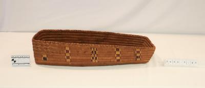 Basketry, cradle.