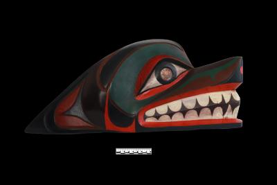 Carving, sea lion