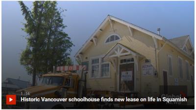 Century-old schoolhouse repurposed as language school for Squamish Nation’s youngest