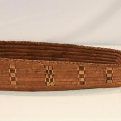 Basketry, cradle.